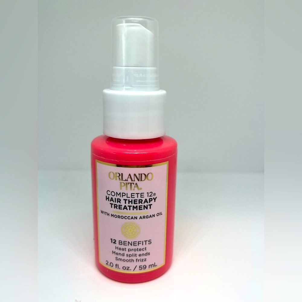 Orlando Pita Complete 12 Hair Therapy Treatment W/ Moroccan Argan Oil 59mL/2FLOZ